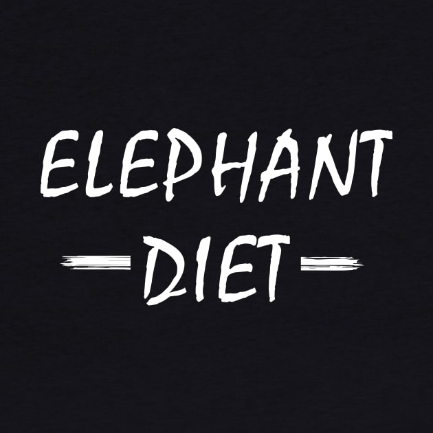 Elephant diet by sunima